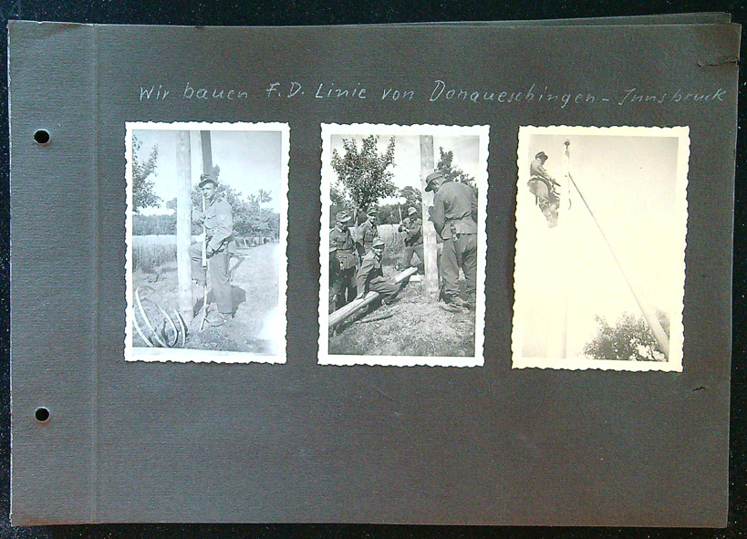 Fotografie ostatní - ALBUM + FOTOGRAFIE 135 Kusů - NĚM. ARMÁDA V JUGOSLÁVII (1940 - 1941) A6 - Obrázek 3