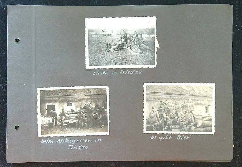 Fotografie ostatní - ALBUM + FOTOGRAFIE 135 Kusů - NĚM. ARMÁDA V JUGOSLÁVII (1940 - 1941) A6 - Obrázek 6
