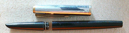 Psací potřeby - Propisovací tužka - Kuličkové pero - KOH - I - NOOR 5856 CZECHOSLOVAKIA - Černé - Obrázek 3