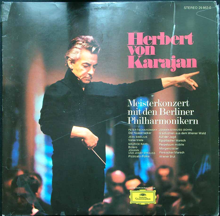 LP: Herbert von Karajan – Meisterkonzert mit den Berliner ...