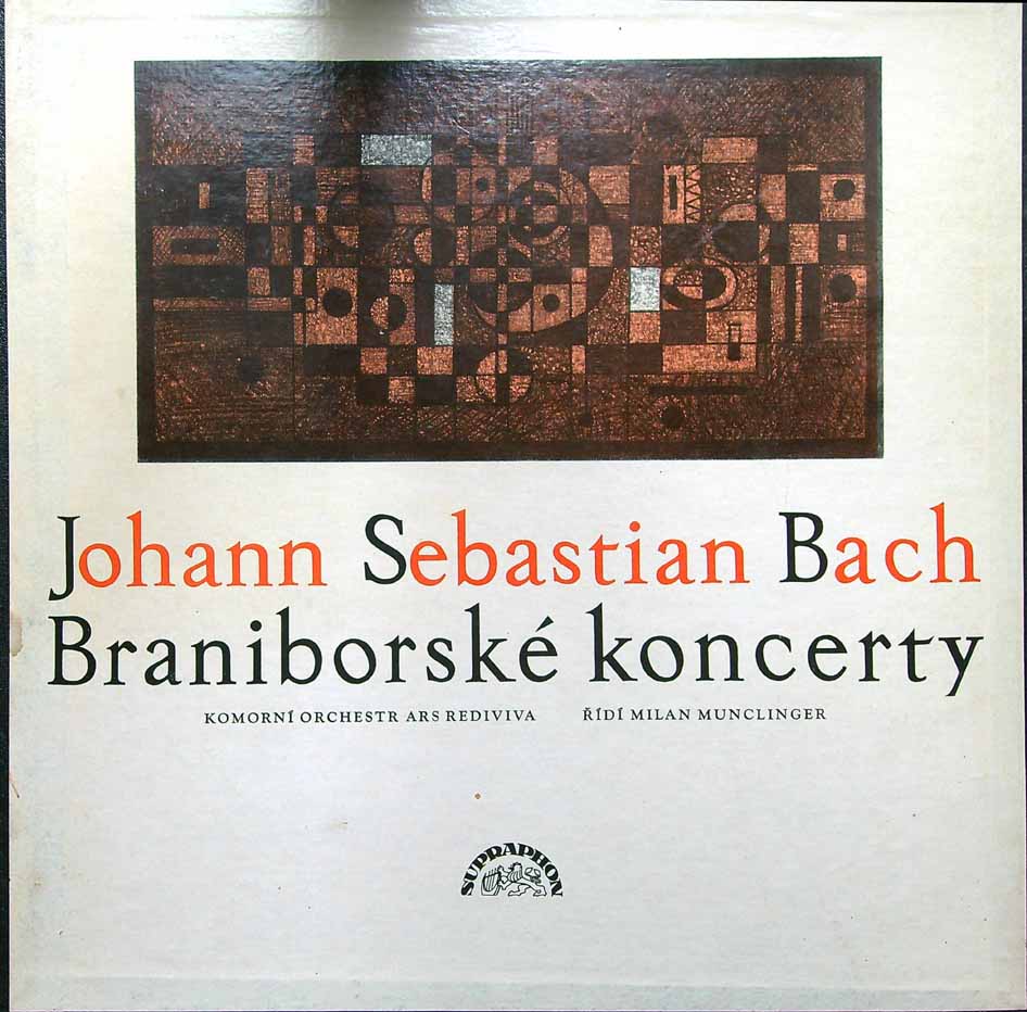 LP: Johann Sebastian Bach - Braniborské koncerty (2 LP)