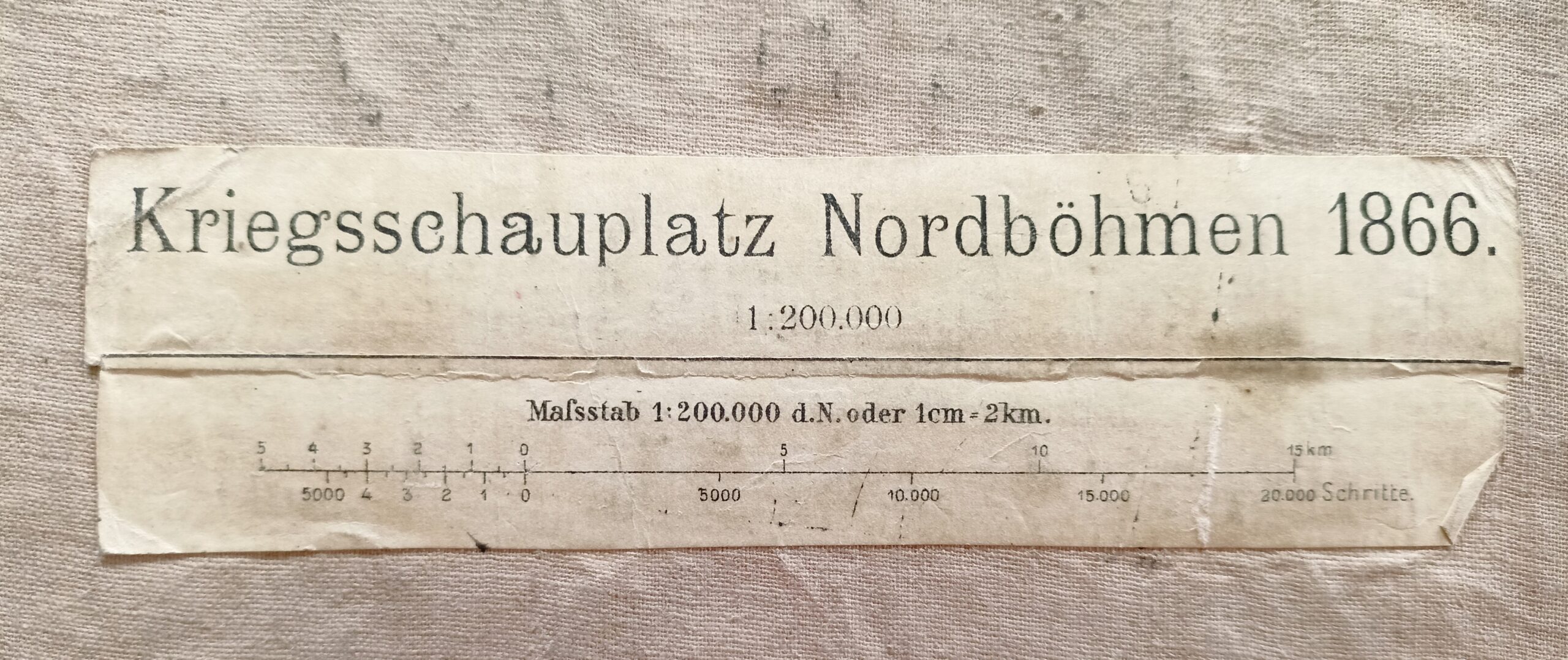 Voj. mapa - Kriegsschauplatz Nordböhmen - Bojiště Severní Čechy 1866 - Obrázek 2