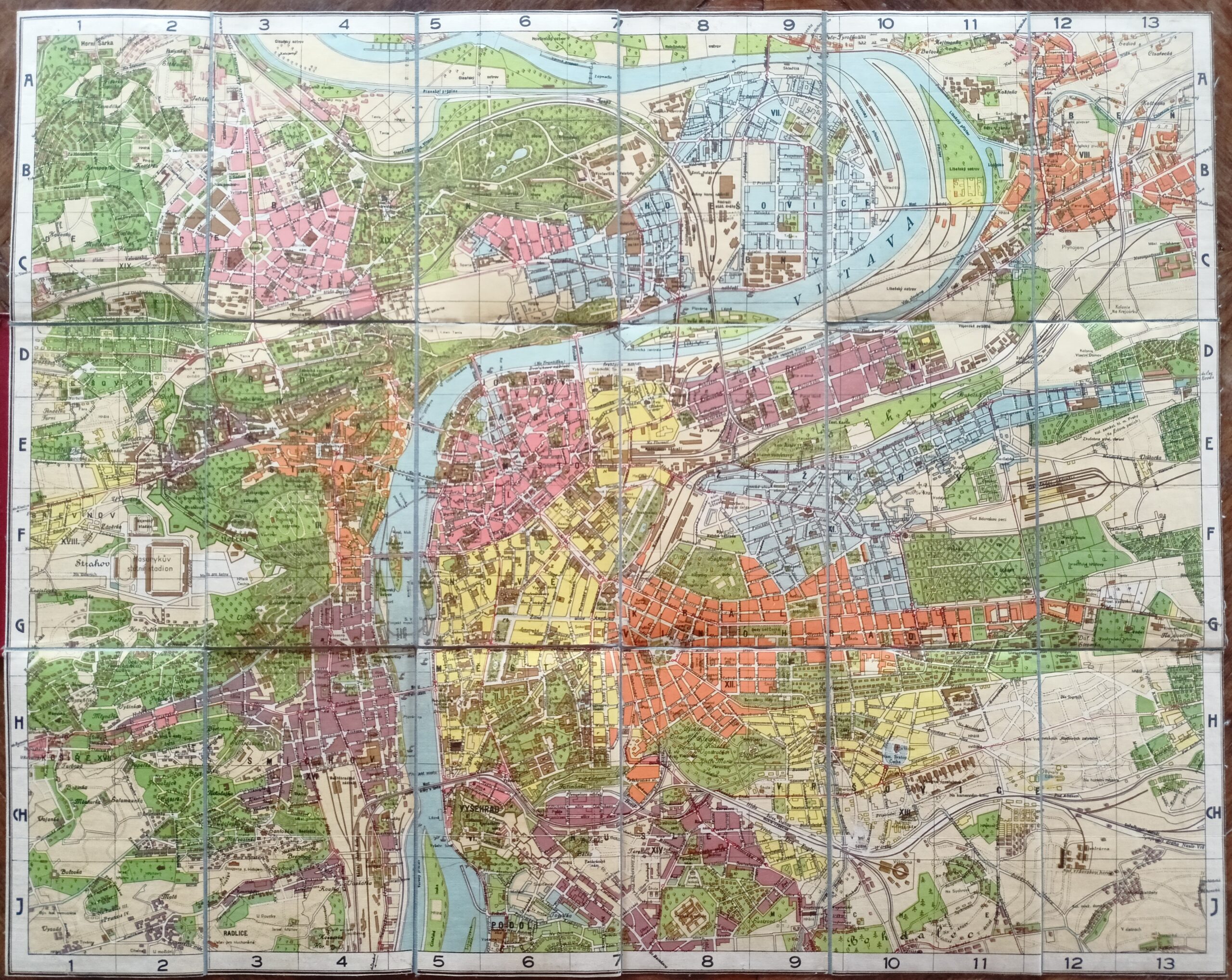 Mapa - Plán hlavního města Prahy 36. vydání - Obrázek 2