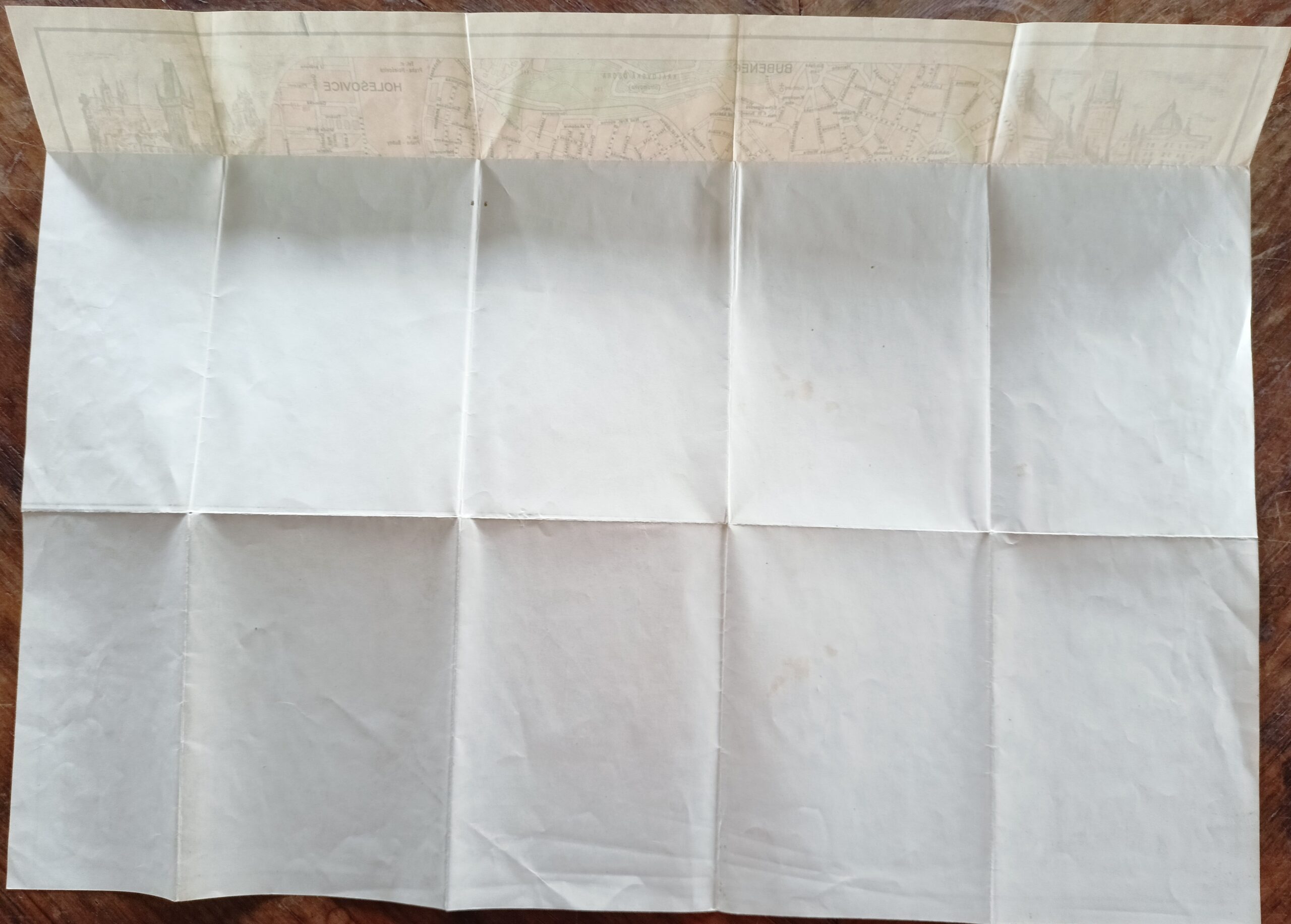 Mapa Prahy - 2. vydání 1960 - Obrázek 2