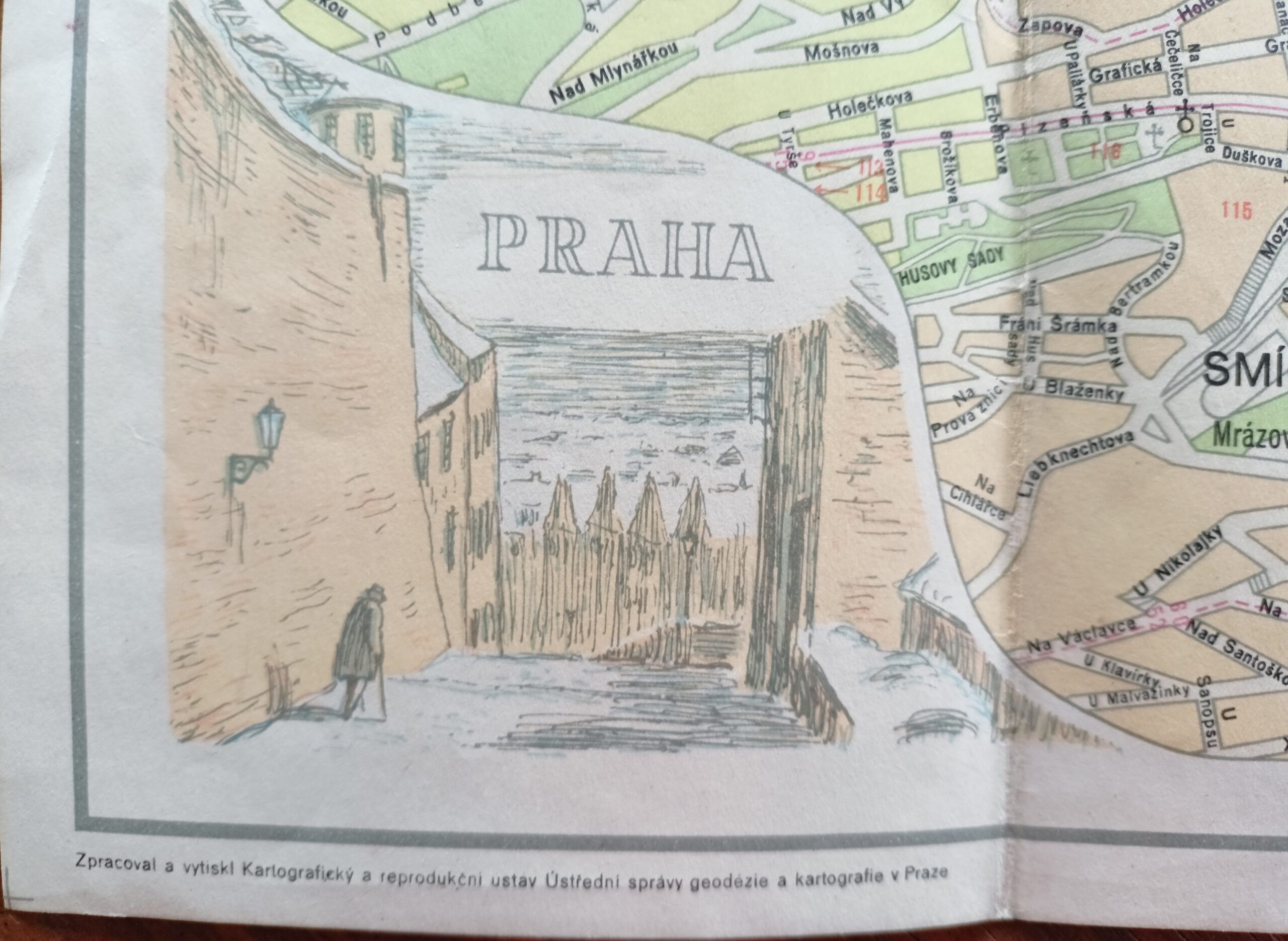 Mapa Prahy - 2. vydání 1960 - Obrázek 3