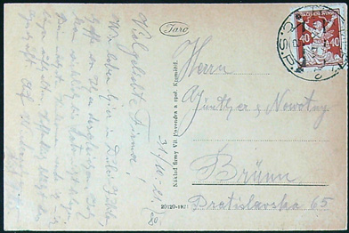 Pohlednice - Okres Kroměříž - Kroměříž - Pohled z dálky - Obrázek 2