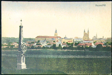 Pohlednice - Okres Kroměříž - Kroměříž - Pohled z dálky