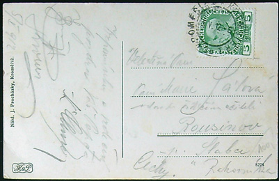 Pohlednice - Okres Kroměříž - Kroměříž - Velké náměstí - Obrázek 2