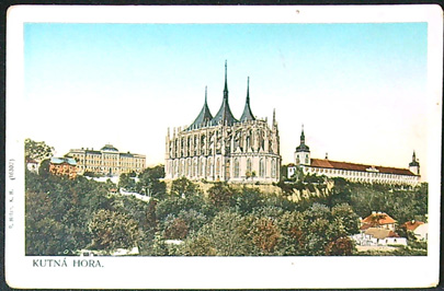 Pohlednice - Okres Kutná Hora - Kutná Hora - Chrám svaté Barbory