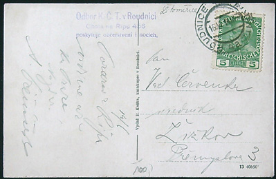 Pohlednice - Okres Litoměřice - Litoměřice - Kaple sv. Jiří na Řípu - Obrázek 2