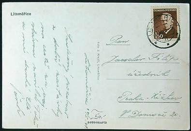 Pohlednice - Okres Litoměřice - Litoměřice - Zvěstování Panny Marie - Obrázek 2