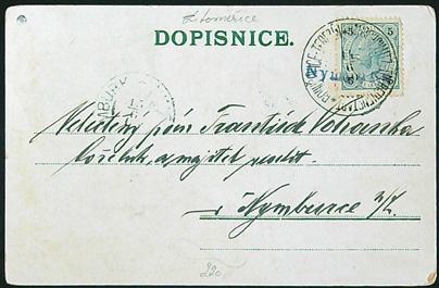 Pohlednice - Okres Litoměřice - Rohušovice - Okénková (Dlouhá adresa) - Obrázek 2