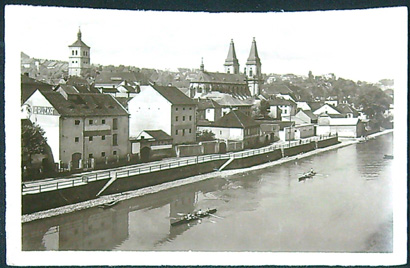 Pohlednice - Okres Litoměřice - Roudnice nad Labem - Pohled od řeky