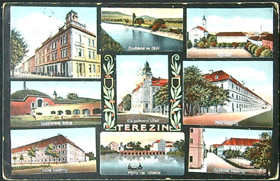 Pohlednice - Okres Litoměřice - Terezín - Okénková