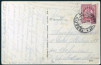 Pohlednice - Okres Litoměřice - Terezín - Okénková - Obrázek 2