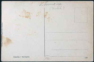 Pohlednice - Okres Litoměřice - Úštěk - Mírové náměstí - Obrázek 2