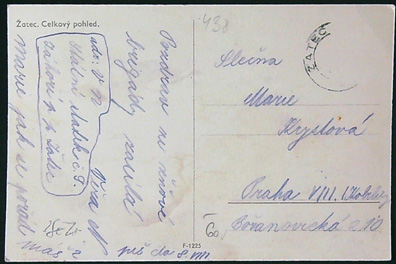 Pohlednice - Okres Louny - Žatec - Celkový pohled - Obrázek 2