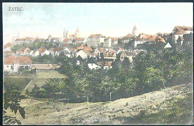 Pohlednice - Okres Louny - Žatec - Celkový pohled