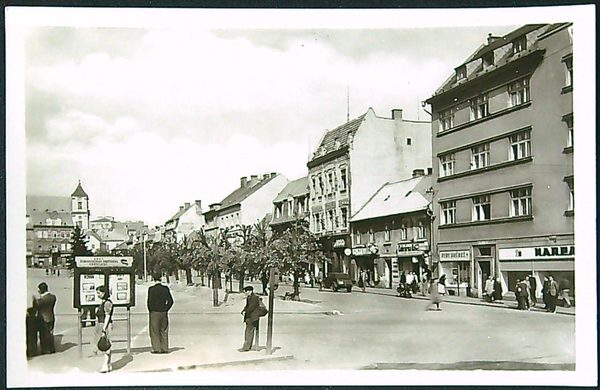 Pohlednice - Okres Most - Litvínov Náměstí míru