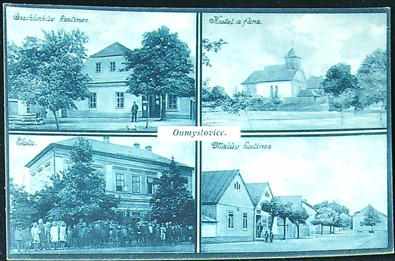 Pohlednice - Okres Nymburk - Oumyslovice - Okénková