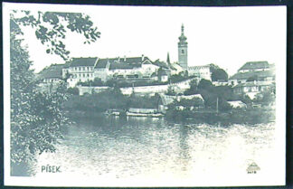 Pohlednice - Okres Písek - Písek - Celkový Pohled od řeky