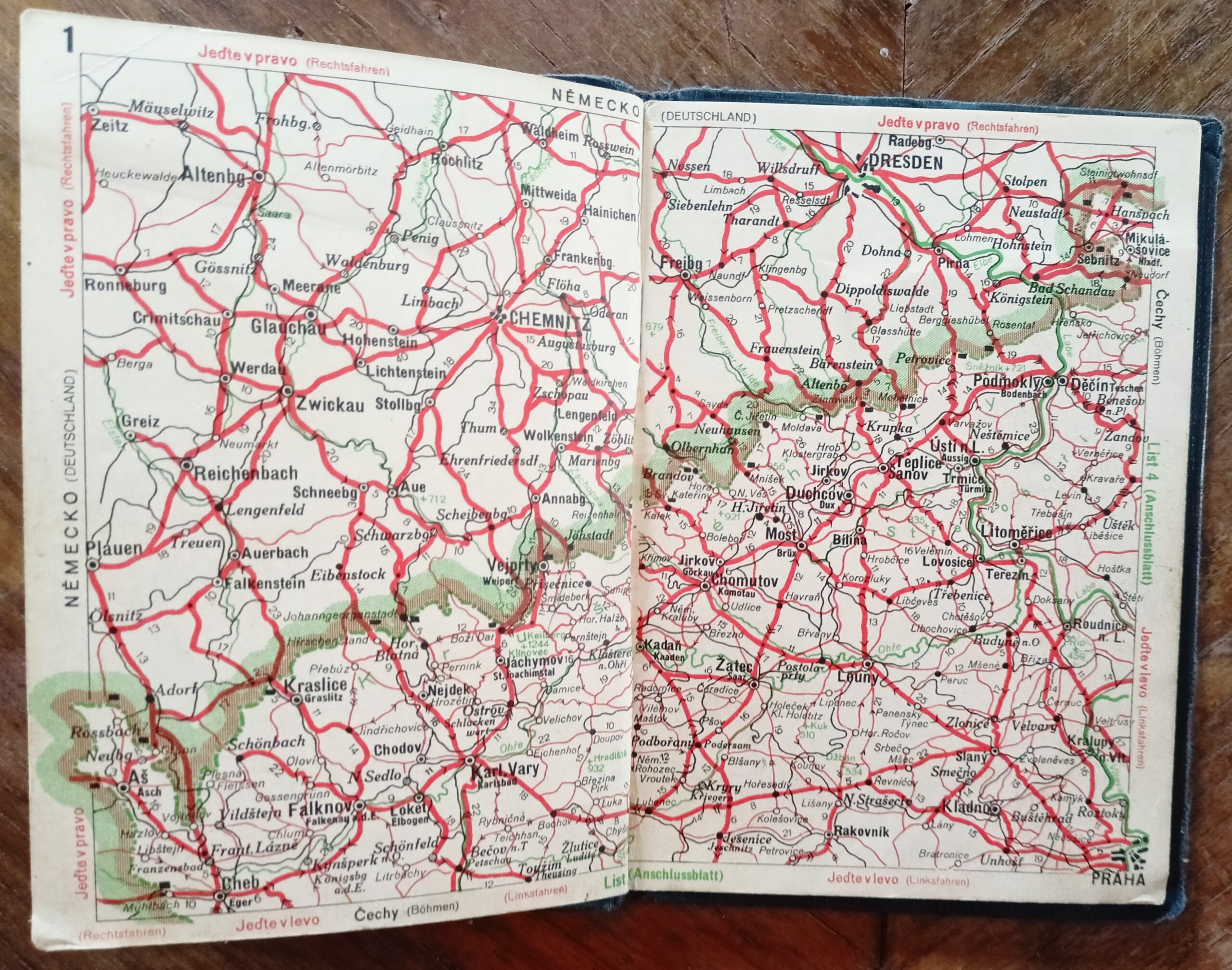 ÚPLNÁ AUTOMAPA REPUBLIKY ČESKOSLOVENSKÉ - Obrázek 3