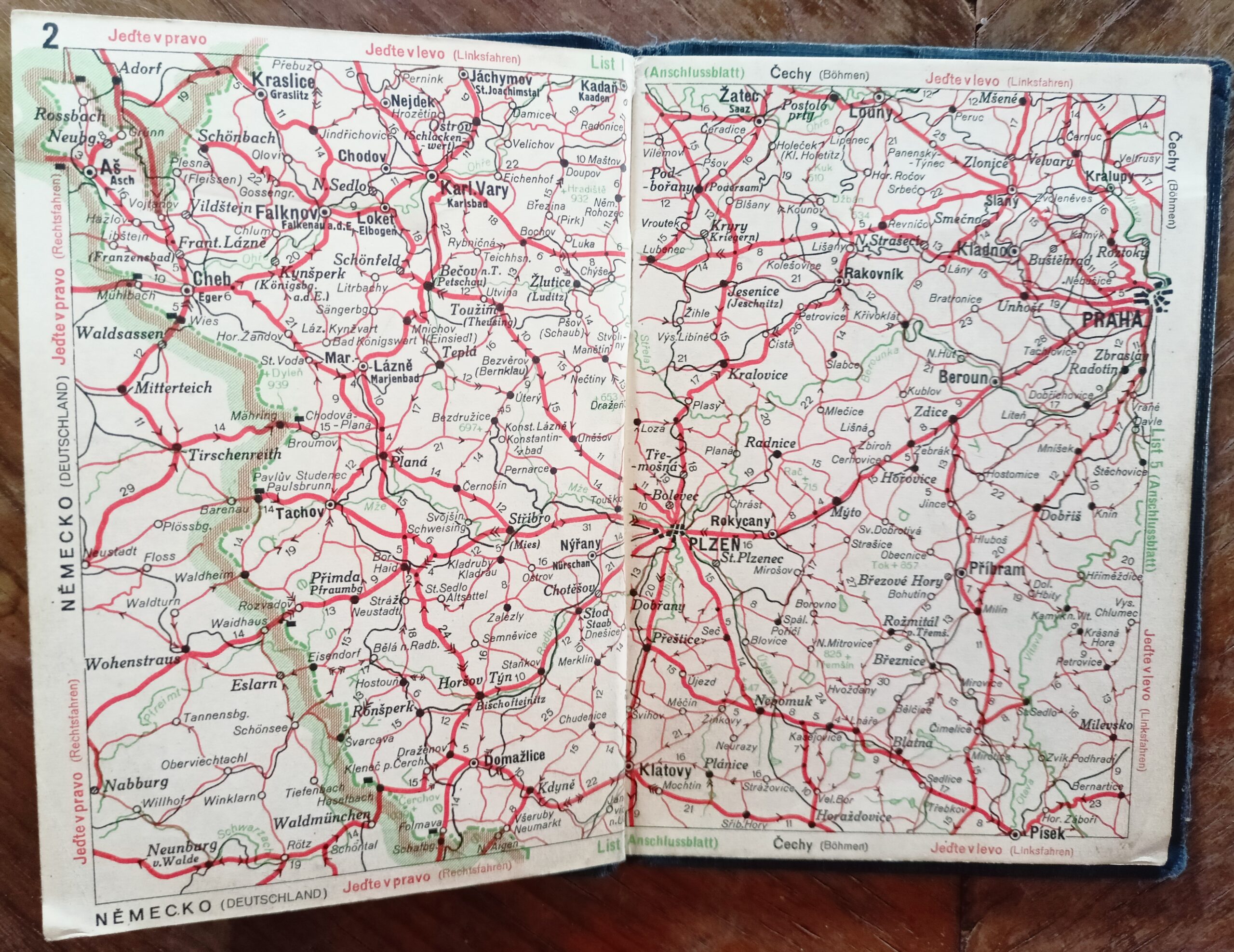 ÚPLNÁ AUTOMAPA REPUBLIKY ČESKOSLOVENSKÉ - Obrázek 4