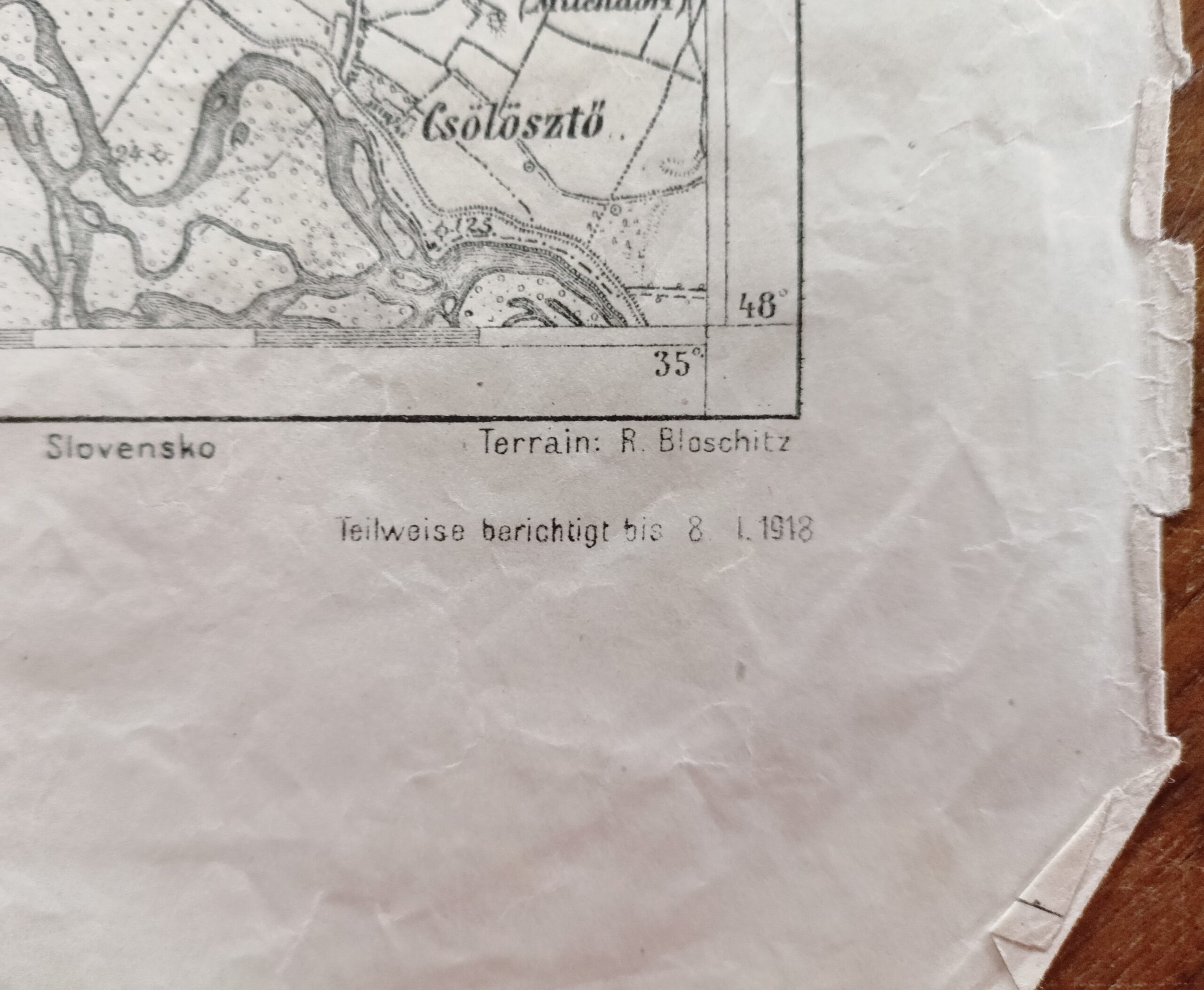 Vojenská mapa - BRATISLAVA (PRESSBURG) a HAINBURG (Rakousko) r. 1894 - Obrázek 6