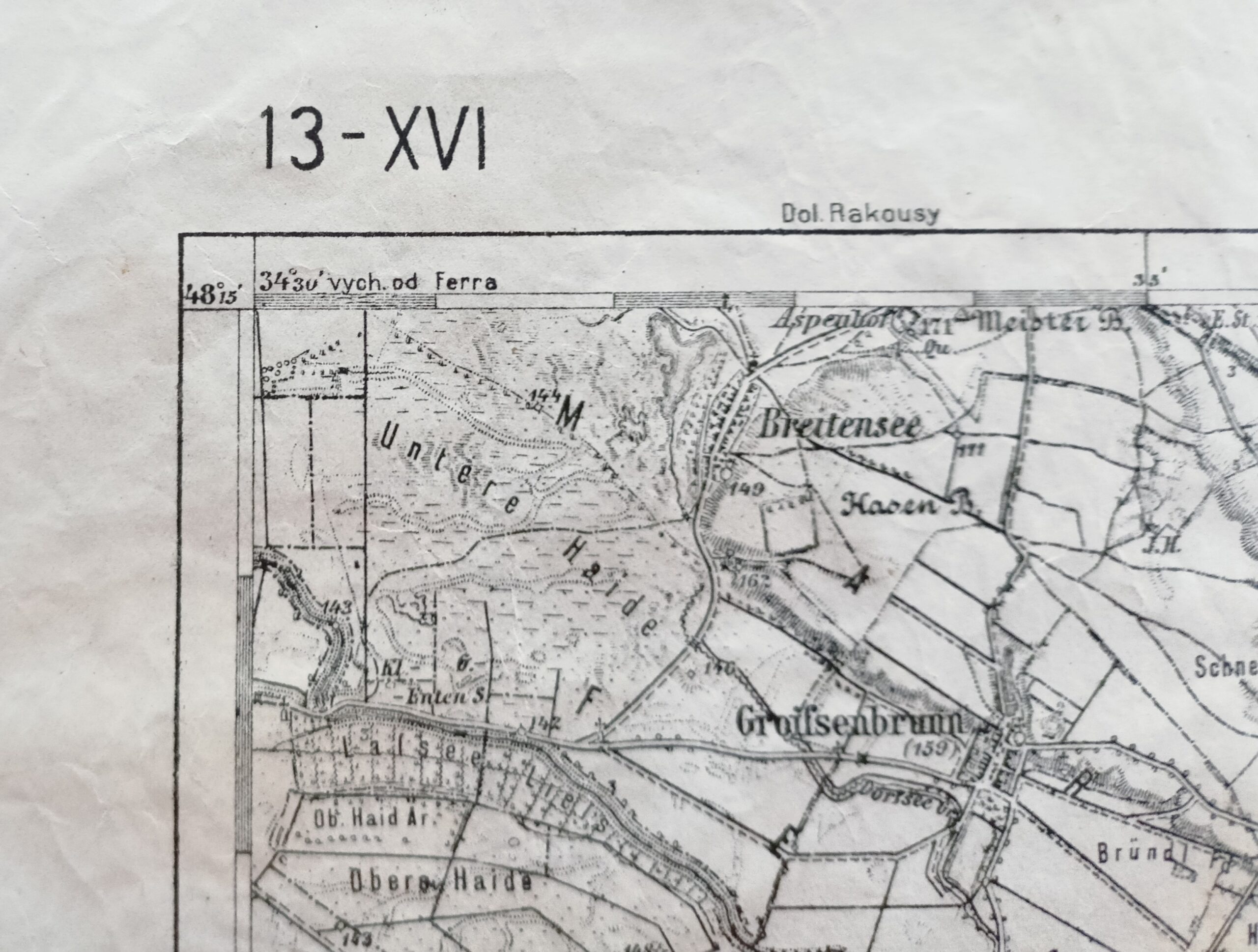 Vojenská mapa - BRATISLAVA (PRESSBURG) a HAINBURG (Rakousko) r. 1894 - Obrázek 3