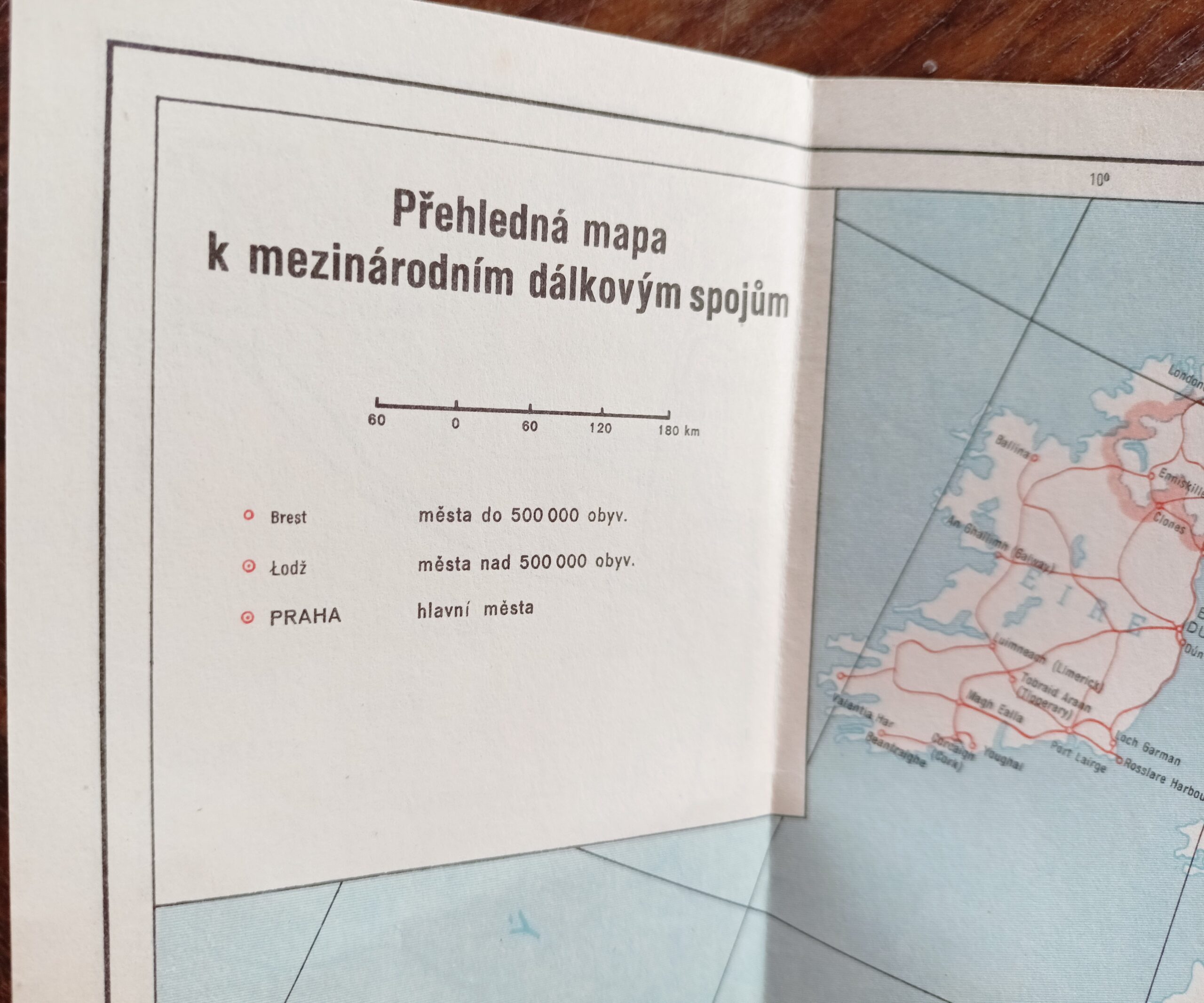 ŽELEZNIČNÍ MAPA - MAPA K JÍZDNÍMU ŘÁDU ČSD r. 1965/1966 - Obrázek 3