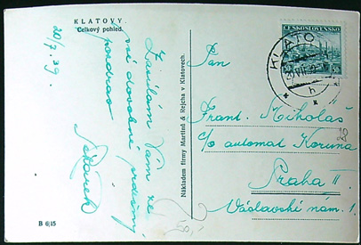 Pohlednice - Okres Klatovy - Klatovy - Celkový pohled - Obrázek 2