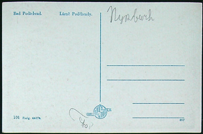 Pohlednice - Okres Nymburk - Lázně Poděbrady - Celkový pohled - Obrázek 2