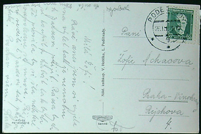 Pohlednice - Okres Nymburk - Lázně Poděbrady - Hydrocentrála a plavební komory - Obrázek 2