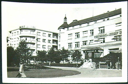 Pohlednice - Okres Nymburk - Lázně Poděbrady - Lázeňský hotel