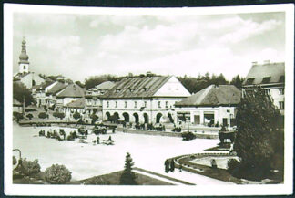 Pohlednice - Okres Nymburk - Lysá nad Labem - Jungmannovo náměstí