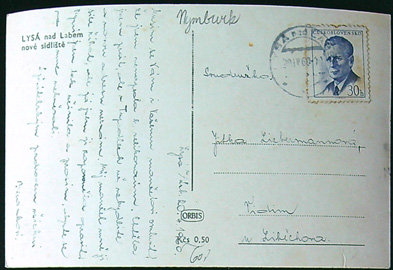 Pohlednice - Okres Nymburk - Lysá nad Labem - Nové sídliště - Obrázek 2