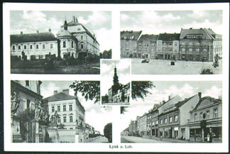 Pohlednice - Okres Nymburk - Lysá nad Labem - Okénková pohlednice