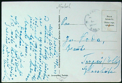 Pohlednice - Okres Nymburk - Sadská - Náměstí - Obrázek 2