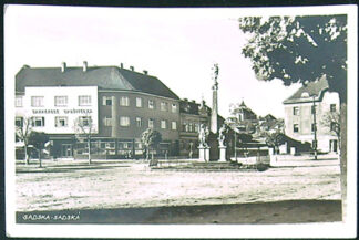 Pohlednice - Okres Nymburk - Sadská - Náměstí