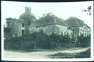 Pohlednice - Okres Plzeň Sever - Mariánské Týnice - Zřícenina
