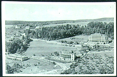 Pohlednice - Okres Přerov - Lázně Teplice nad Bečvou - Hotel Praha/Klíč/Nový pavilon