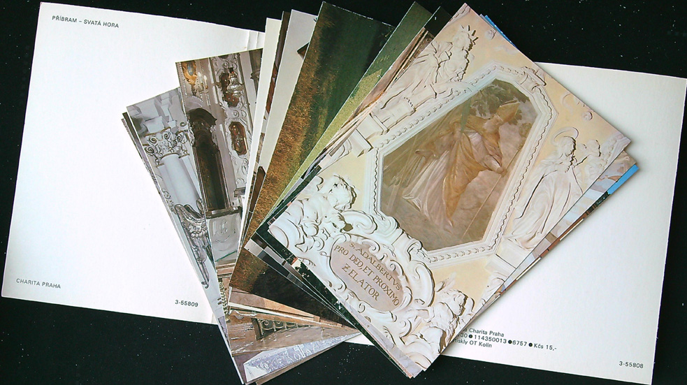 Pohlednice - Okres Příbram - Příbram - Svatá Hora- Soubor 15 pohlednic - Obrázek 2