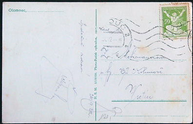 Pohlednice - Okres Olomouc - Olomouc - Celkový pohled - Barevná pohlednice - Obrázek 2