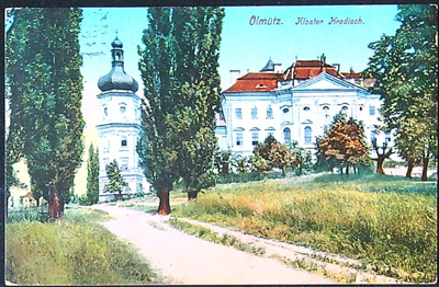 Pohlednice - Okres Olomouc - Olomouc - Klášterní hradisko - Barevná pohlednice