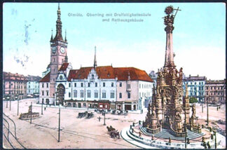 Pohlednice - Okres Olomouc - Olomouc - Náměstí - Barevná pohlednice