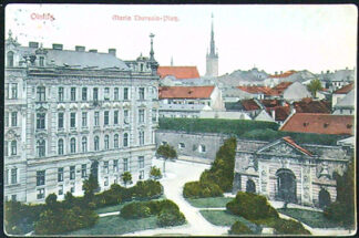 Pohlednice - Okres Olomouc - Olomouc - Náměstí Maria Trebesia - Barevná pohlednice