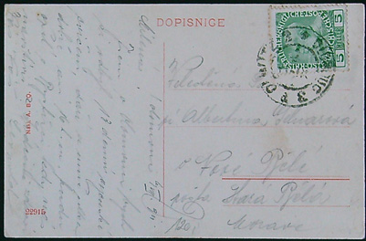 Pohlednice - Okres Olomouc - Olomouc - Partie za kapitolním děkanství - Obrázek 2