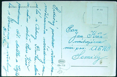 Pohlednice - Okres Ostrava - Ostrava - Památník hrdinů - Obrázek 2