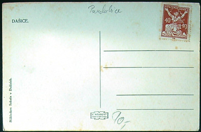 Pohlednice - Okres Pardubice - Dašice - Celkový pohled - Obrázek 2