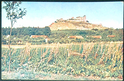 Pohlednice - Okres Pardubice - Kunětická hora - Zámek - Barevná pohlednice